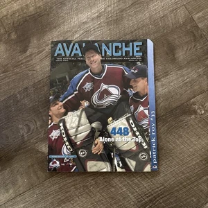 2000-01 Avalanche vs. Panthers Programm 20.10.00 Patrick Roy - Bild 1 von 4