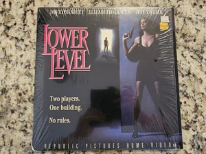 Lower Level (1991) Laserdisc Rare Thriller Vintage Retro 90's Femme Fatale Movie - Imagen 1 de 5