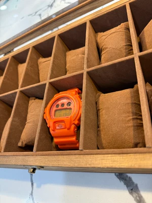 CASIO G-SHOCK DW6900MM Limited Orange Crazy color dw6900 big case SEE DESCRIPTIO - Image 1 of 4