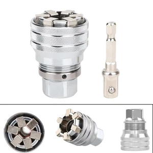 For 10-19mm Adjustable Universal Wrench Socket Chrome Vanadium Steel Socket Tool - Picture 1 of 17