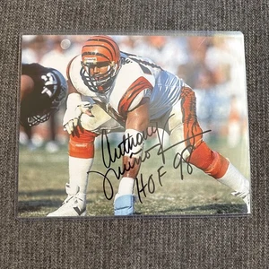 Anthony Munoz Signed Autograph 8x10 Photo Cincinnati Bengals Football HOF - Picture 1 of 1