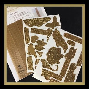 Anna Griffin SENDING LOVE Stanzformen-Set & Prägebordüren ***NEU*** #469 - Bild 1 von 6