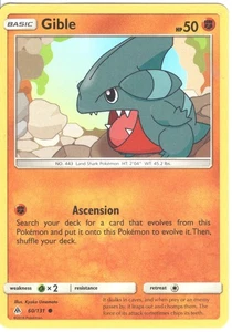 Gible - SM - Forbidden Light 60/131 - Common - NM Pokémon TCG - Picture 1 of 2