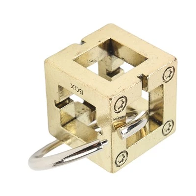 Metall Entwirrungspuzzle 3D Denkaufgabe Puzzle Box(01^ - Bild 1 von 4