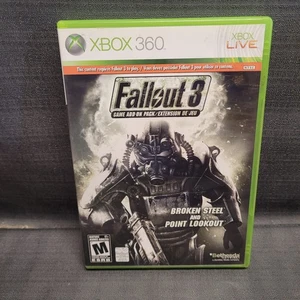 Fallout 3 Add-On Pack: Broken Steel and Point Lookout (Xbox 360, 2009) - Bild 1 von 3