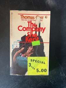 The Company She Kept Thomas Carr Mature Adult Novel Book Nightstand Reed 70s - Imagen 1 de 1