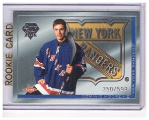 Tarjeta de novato Dominic Moore 2003-04 Pacific Luxury Suite #72/599 - Imagen 1 de 1