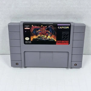 Demon's Crest (Super Nintendo SNES) Probado Excelente Estado Auténtico - Imagen 1 de 8