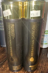 Sebastian Dark Oil Lightweight Shampoo and Conditioner Duo - 8.4 oz each - Picture 1 of 6
