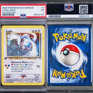 π₯ PSA 1 1ST EDITION LUGIA HOLO RARE | NEO GENESIS 9/111 π₯ - Picture 1 of 4