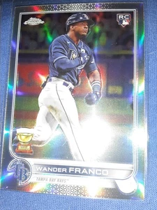 2022 Topps Chrome - Wander Franco #35 Refractor (RC silver - Picture 1 of 1