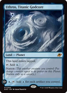 x1 Uthros, Titanic Godcore EOE Edge of Eternities MTG 260 M/NM 1x - Picture 1 of 3