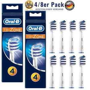 4/8/12 Oral-B TriZone bianco acquisto economico spazzole a innesto NUOVE e sigillate - Foto 1 di 12