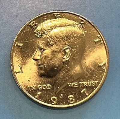 1987-D Half Dollar Gem Brilliant Uncirculated - Image 1 of 2