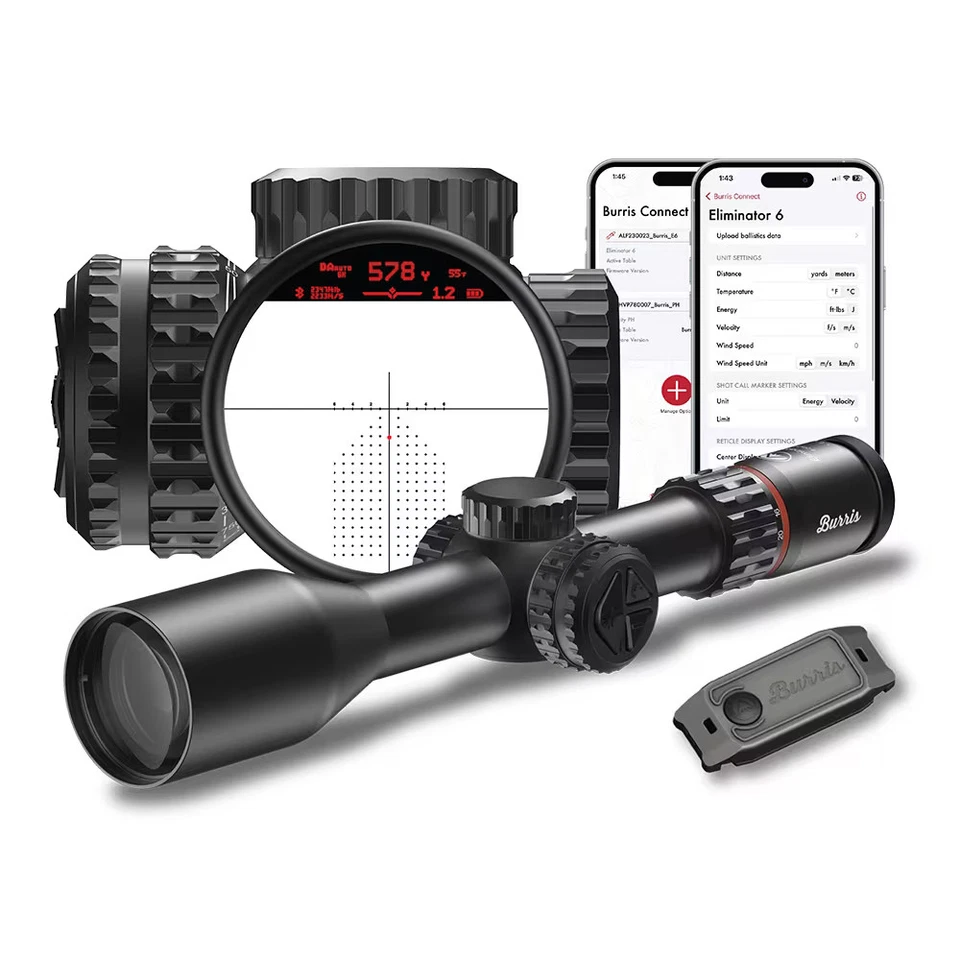 Burris Eliminator 6 Rifle Scope 4-20x52mm 34mm Tube Second Focal 200177