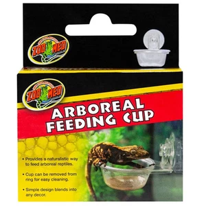 Zoo Med Arboreal Feeding Cup Clear 1ea - Picture 1 of 1