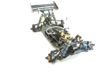 HoBao Hyper9 1/8 Nitro Buggy Roller Slider Chassis Used - Image 1 of 4