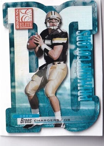 Drew Brees 2011 Donruss Elite Primary Colors BLUE DIE-CUT ROOKIE - #34/50 *read* - Picture 1 of 3