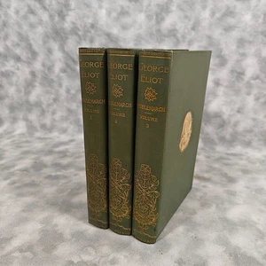 Middlemarch George Eliot Illustrated Cabinet Ed. 3 Bände Satz Dana Estes um 1900 - Bild 1 von 12