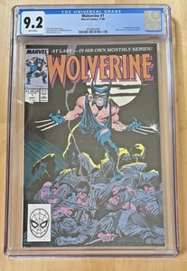 Wolverine #1-4 (1988) CGC Slabbed Set- KEY 1st Solo Series Grades 9.2-9.8 Marvel - Picture 1 of 10