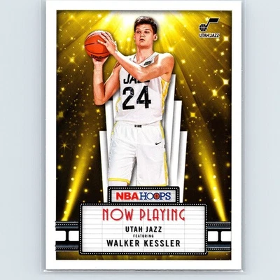 2022-23 Panini NBA Hoops - Now Playing Walker Kessler #19 (RC) - Utah Jazz - Image 1 of 2