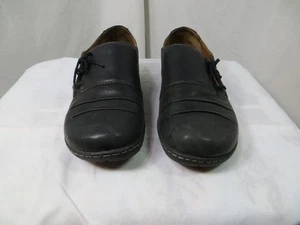B.O.C. SCHWARZE LEDERSCHUHE GRÖSSE 9M - Bild 1 von 12