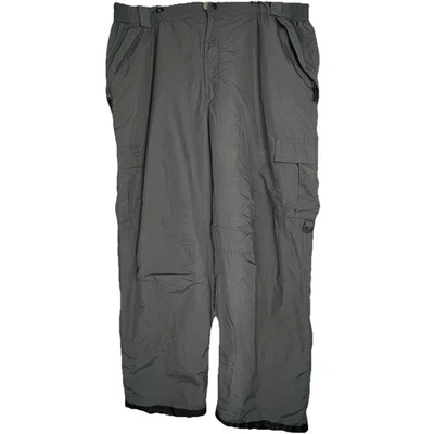 Pantalones de nieve azul hielo para hombre 3XL gris oscuro bolsillos pierna ancha defectuosos leer Foto 1 de 4