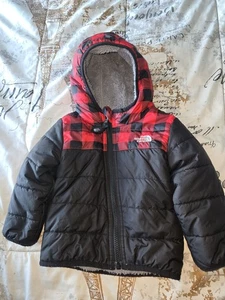 The North Face Kleinkind Jacke 18-24 Monate Wende Holzfäller Fleece - Bild 1 von 3