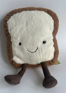 Jellycat Amusable Toast Medium 10" Retired Authentic New With Tags - Picture 1 of 8