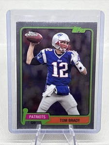 2015 Topps Chrome 60th Anniversary Tom Brady #T60-TBRA Patriots HOF NM+ - Picture 1 of 2