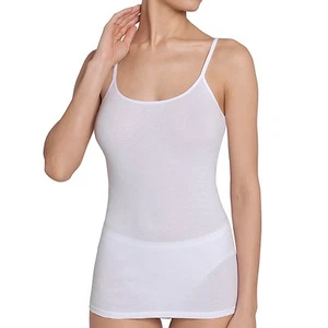 Triumph Classics Katia Basics Shirt 01 38 - 50 Baumwolle Unterhemd Schwarz/Weiss - Picture 1 of 6