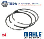 012 20 N2 ENGINE PISTON RING SET MAHLE ORIGINAL 4PCS 0.25MM NEW OE REPLACEMENT