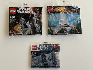 Lego Star Wars Polybag Sets X 3, 30276 , 30246 & 8028. New in Bags as in Photos - Picture 1 of 8
