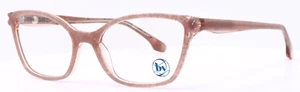 BON VIVANT Lillian 7744 Pink Womens Cat Eye Full Rim Eyeglasses 53-17-140 B:36 - Picture 1 of 12