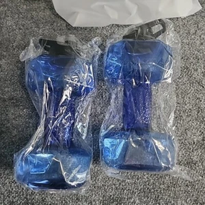 Set Of 2 Water Dumbbells First Create Aquatic Aerobic Blue Workout NEW - Picture 1 of 9