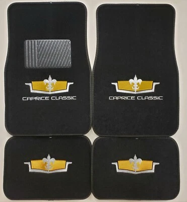 PERSONALIZED for CAPRICE CLASSIC BOX FLOOR MATS CARPETS - Image 1 of 4