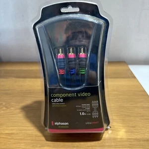 NEW - Alphason Component Video Cable 1.0m - Picture 1 of 5