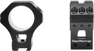 WestHunter Optics Scope Rings Adjustable MOA Height 11mm Dovetail Mounts 30/34MM - Picture 1 of 5