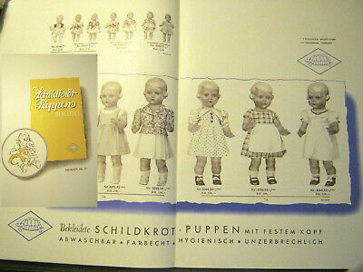 Katalog * Schildkröt - Puppen Bekleidet, Preisliste Nr. 121 / Preise RM Ca. 1930 • 17.90€