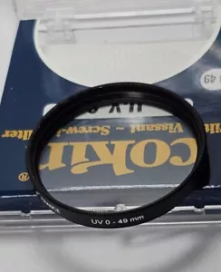 Cokin 49mm Genuine OEM UV Coated Glass Lens Protector Filter Safety E-49 E49 - Picture 1 of 4