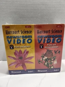 Hartcourt Science Newsroom Videos Grade 3 (New/Sealed) - Imagen 1 de 5