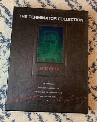 The Terminator Collection VHS Box Set with Book 1992 Limited Edition - Image 1 of 4