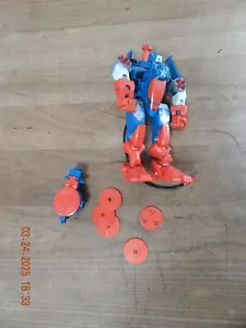 Marvel MegaMorphs Captain America Robot Mech 9" Action Figure ToyBiz 2005 - Picture 1 of 5