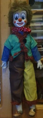 Clown -48cm- Porzellan/Keramik-gut erhalten - Bild 1 von 2