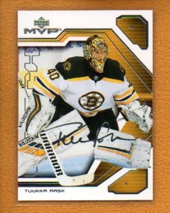 Tuukka Rask 2021-22 Upper Deck MVP Hockey 20th Anniversary Watch #21 - Picture 1 of 1