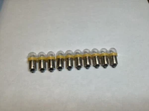 Pinball LED Bulbs 44 CLEAR DOME ORANGE (2 SMD) 10 pieces - Picture 1 of 2