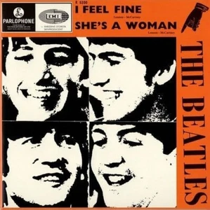 THE BEATLES I Feel Fine Vinyl Record Single 7 Inch Parlophone 2019 & Rock Music - Picture 1 of 6