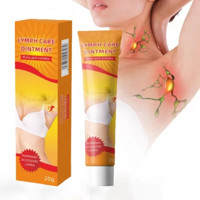 20g Lymphatic Detox Ointment Anti-swelling Herbs Cream Armpit Neck Body Plaster - Imagen 1 de 4