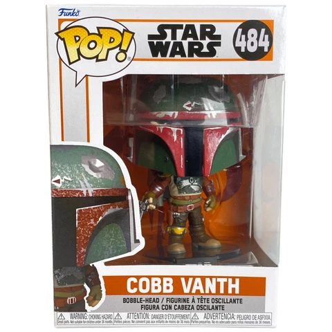 Funko POP Star Wars The Mandalorian Cobb Vanth Boba Fett Armor #484 Bobble-Head Cover