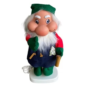 Santa's Best Santakins GRUBBY Animated Christmas Elf Figure Hammer Vintage - Picture 1 of 7